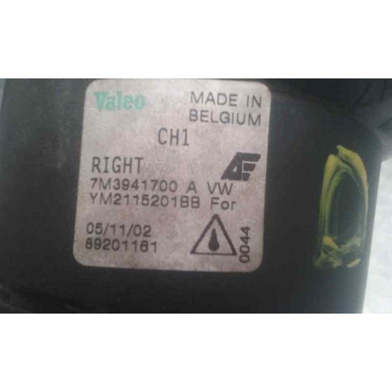 Faro Antiniebla Derecho Para Seat Alhambra