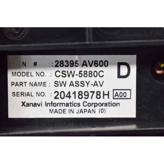 Mando Climatizador para Nissan Primera Berlina (P12)