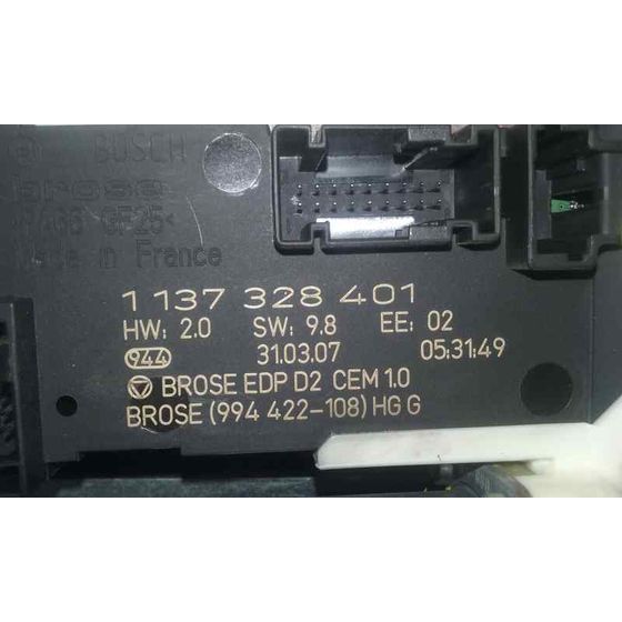 Motor Elevalunas Delantero Izquierdo Para Peugeot 407