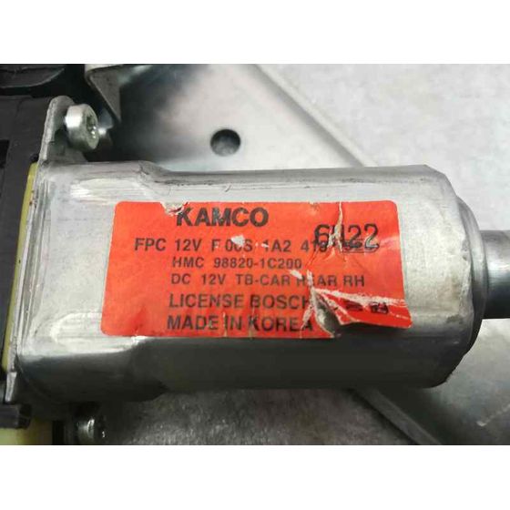 Elevalunas Trasero Derecho Para Hyundai Getz