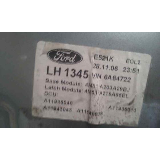 Elevalunas Delantero Izquierdo Para Ford Focus Sportbreak