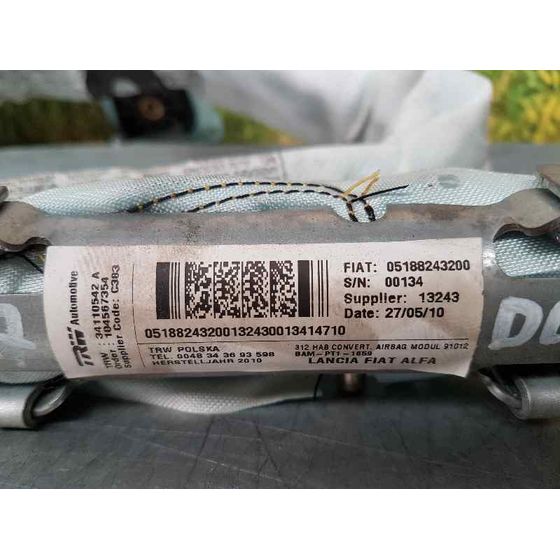 Airbag Cortina Delantero Derecho Para Fiat 500 Cabrio