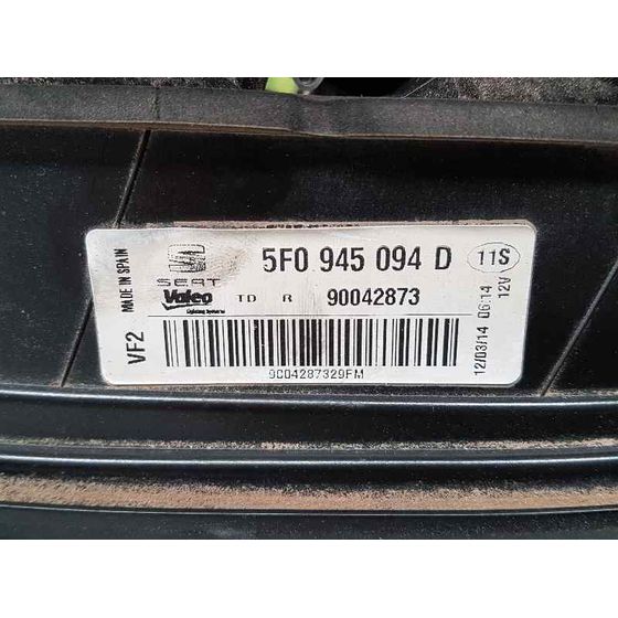 Piloto Trasero Derecho para Seat Leon (5F1)