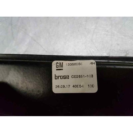 Elevalunas Delantero Derecho Para Opel Adam