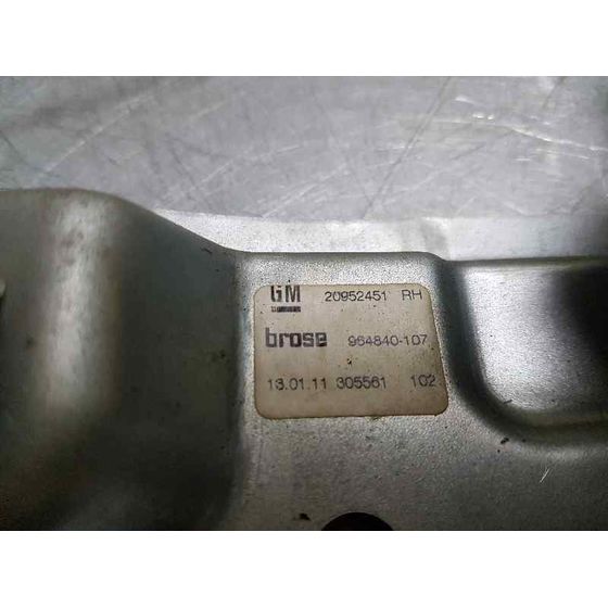Elevalunas Trasero Derecho Para Opel Insignia Berlina