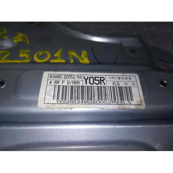 Elevalunas Trasero Derecho Para Hyundai Elantra