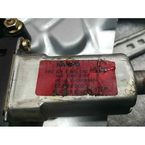 Elevalunas Trasero Derecho Para Hyundai Elantra