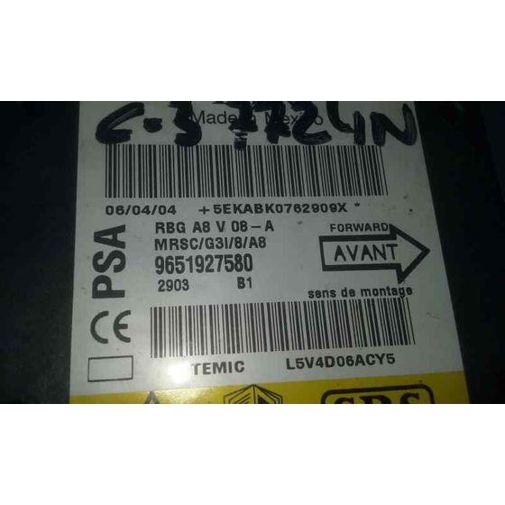 Airbag Delantero Izquierdo Para Citroen C3
