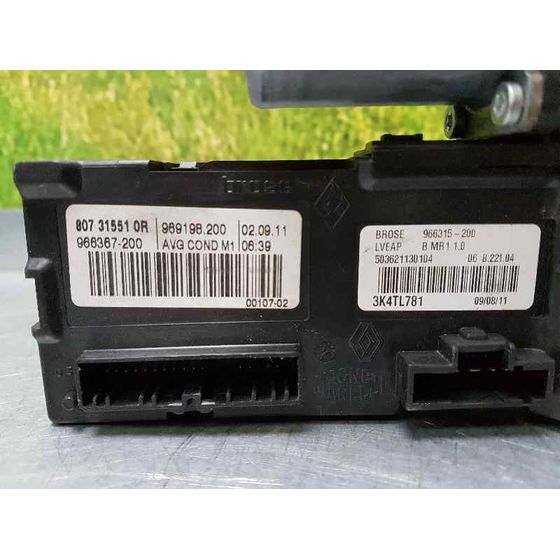 Motor Elevalunas Delantero Izquierdo Para Renault Megane Iii Berlina 5 P
