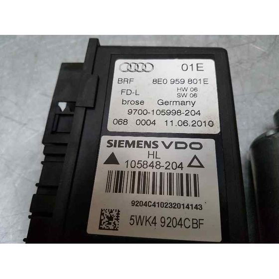 Motor Elevalunas Trasero Izquierdo Para Seat Exeo Berlina