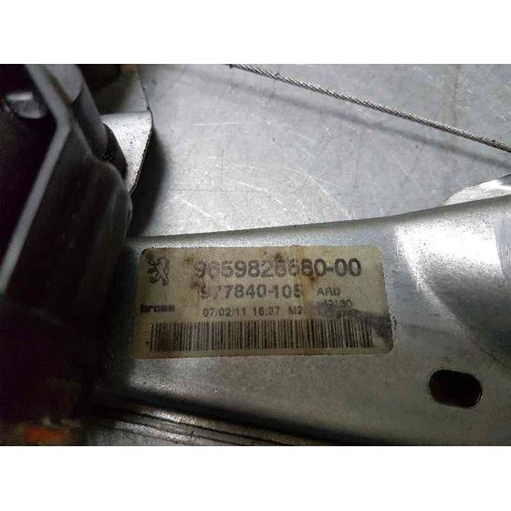Elevalunas Trasero Derecho Para Peugeot 308