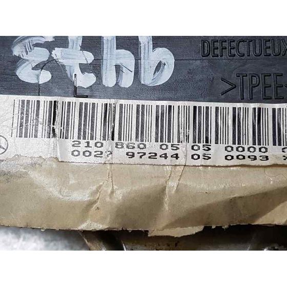 Airbag Lateral Delantero Izquierdo Para Mercedes Clase E Berlina