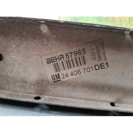 Intercooler Para Opel Zafira A