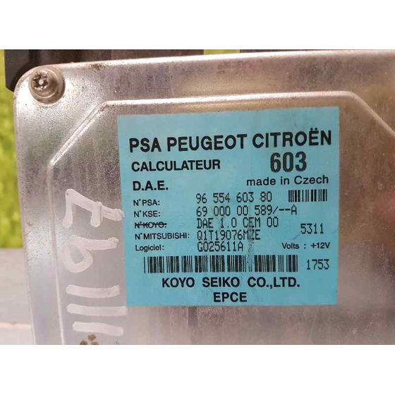 Centralita Direccion para Peugeot 1007