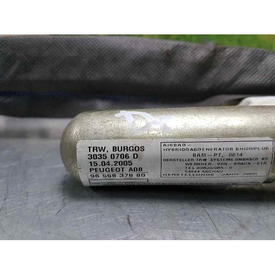 Airbag Cortina Delantero Derecho Para Peugeot 1007