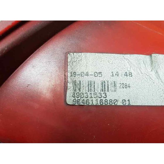 Piloto Trasero Derecho Para Peugeot 1007