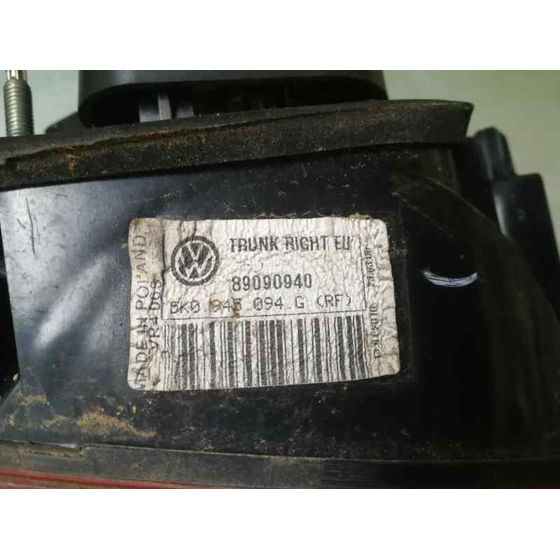 Piloto Trasero Derecho para Volkswagen Golf Vi (5K1)