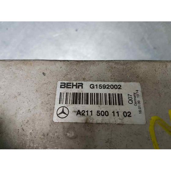 Intercooler para Mercedes Clase E Berlina