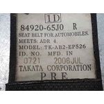 Pretensor Airbag Derecho Para Suzuki Grand Vitara Jb