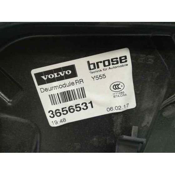 Elevalunas Trasero Derecho Para Volvo V40