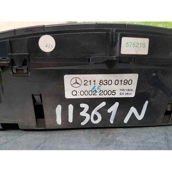 Mando Climatizador para Mercedes-Benz Clase E (W211) Berlina