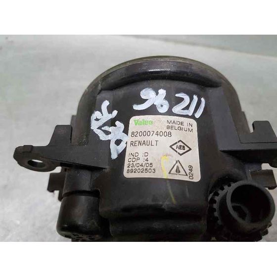 Faro Antiniebla Derecho Para Renault Megane Ii Classic Berlina