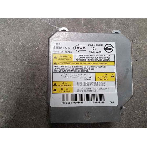 Kit Airbag Para Ssangyong Actyon