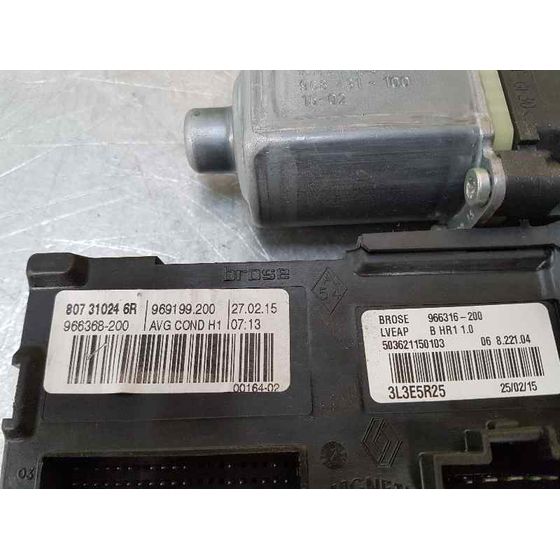 Motor Elevalunas Delantero Izquierdo Para Renault Megane Iii Sport Tourer