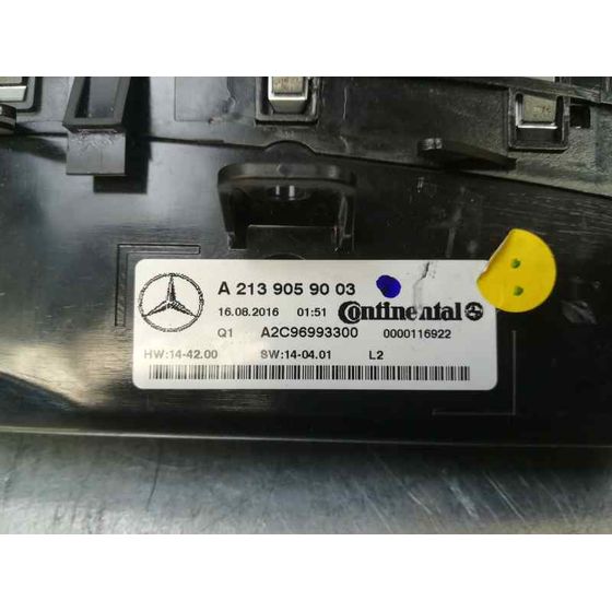 Mando Climatizador para Mercedes-Benz Clase E Lim. (W213)