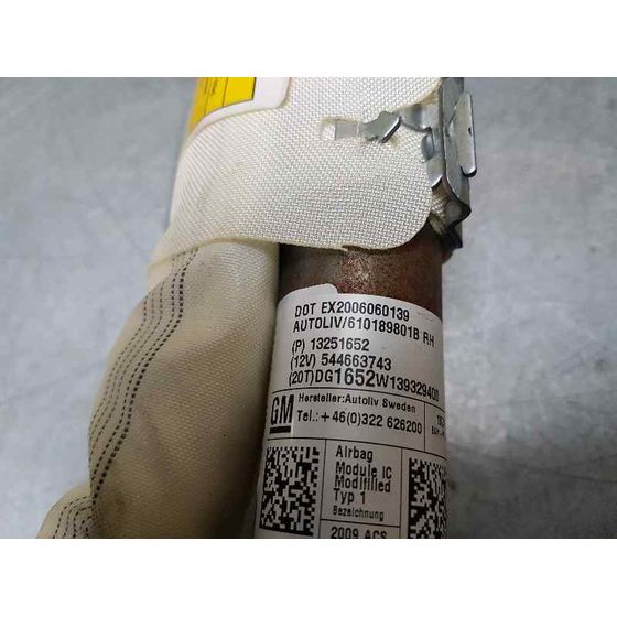 Airbag Cortina Delantero Derecho  Para Chevrolet Cruze