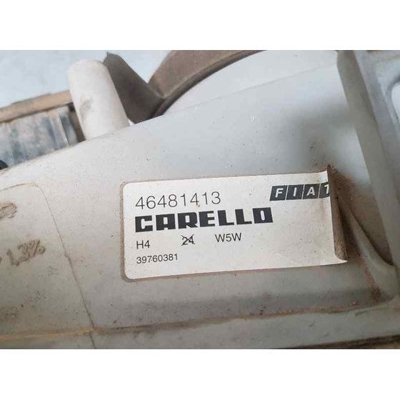 Faro Derecho Para Fiat Punto Berlina