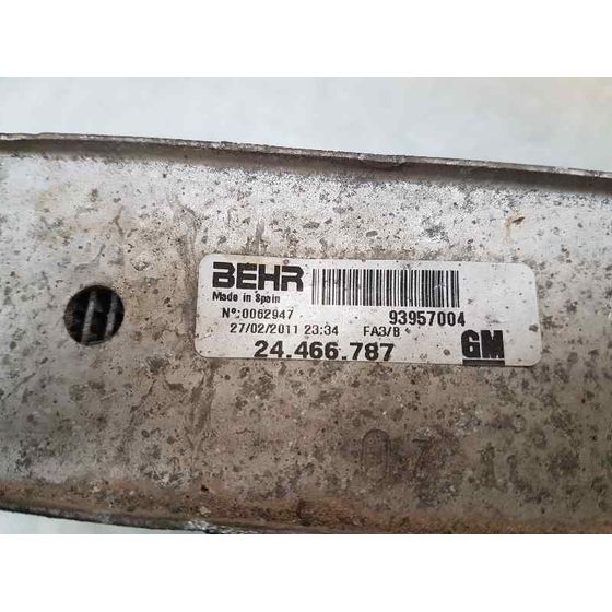 Intercooler Para Opel Combo