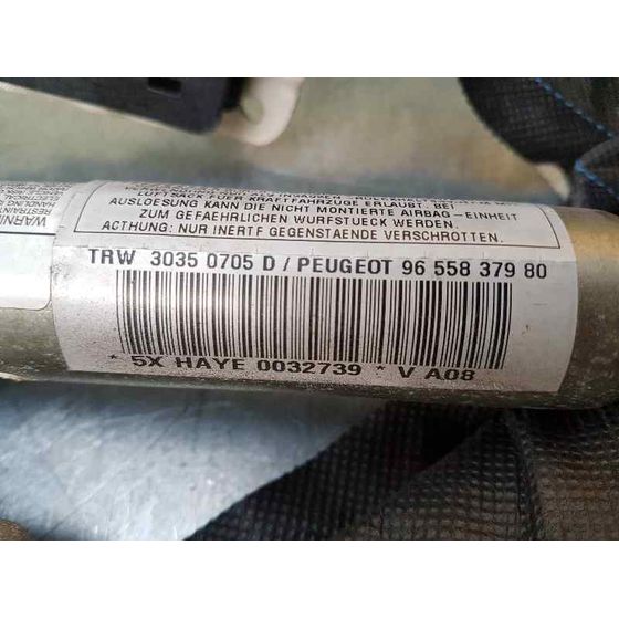 Airbag Cortina Delantero Izquierdo Para Peugeot 1007