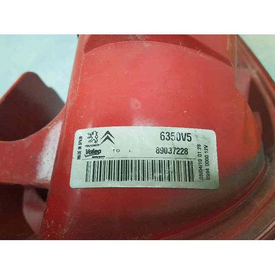 Piloto Trasero Izquierdo Para Peugeot 1007