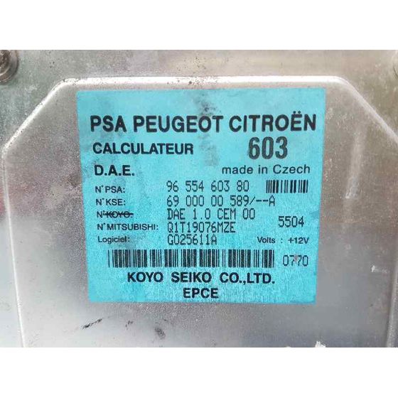 Centralita Direccion Para Peugeot 1007