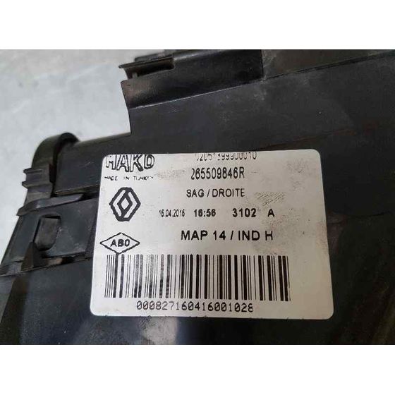 Piloto Trasero Derecho Para Renault Clio Iv