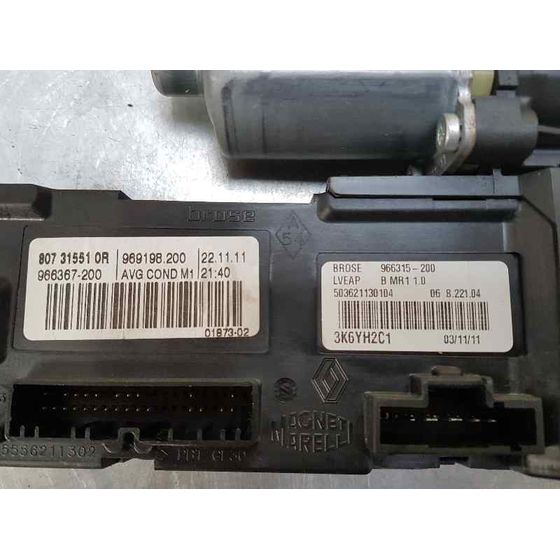 Motor Elevalunas Delantero Izquierdo Para Renault Megane Iii Berlina 5 P