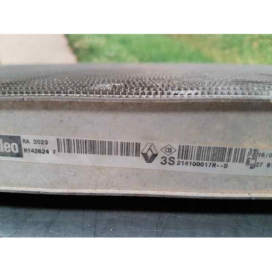 Radiador Agua Para Renault Scenic Iii
