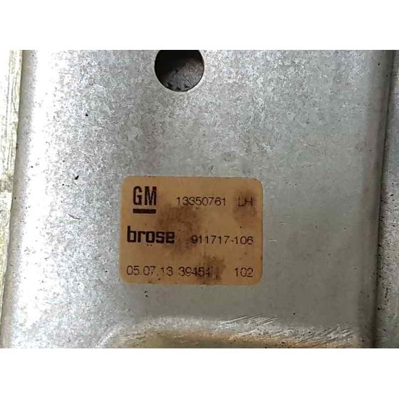 Elevalunas Trasero Izquierdo Para Opel Astra J Lim.