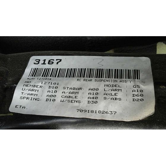 Puente Trasero Para Kia Niro