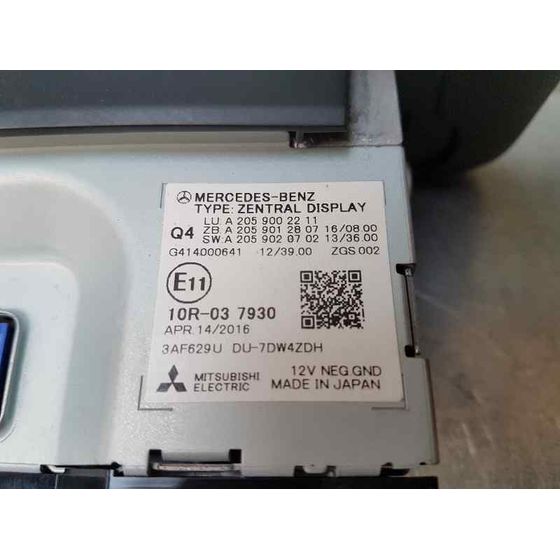 Sistema Navegacion Gps Para Mercedes Clase C Coupe