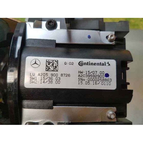 Panel Control Tactil para Mercedes-Benz Clase C Coupe (W205)