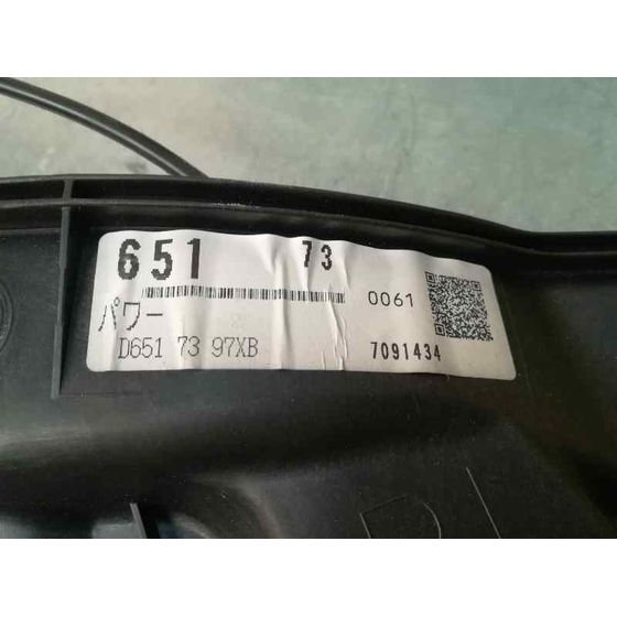 Elevalunas Trasero Izquierdo Para Mazda 2 Lim.