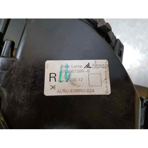 Piloto Trasero Derecho Para Renault Captur