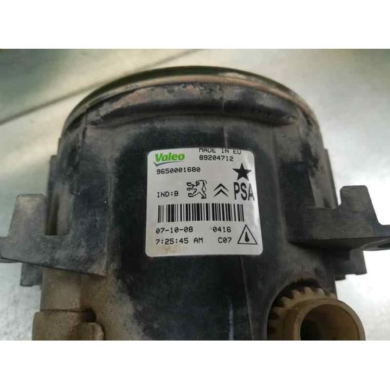 Faro Antiniebla Izquierdo Para Citroen C4 Berlina
