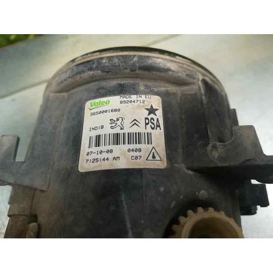 Faro Antiniebla Derecho Para Citroen C4 Berlina