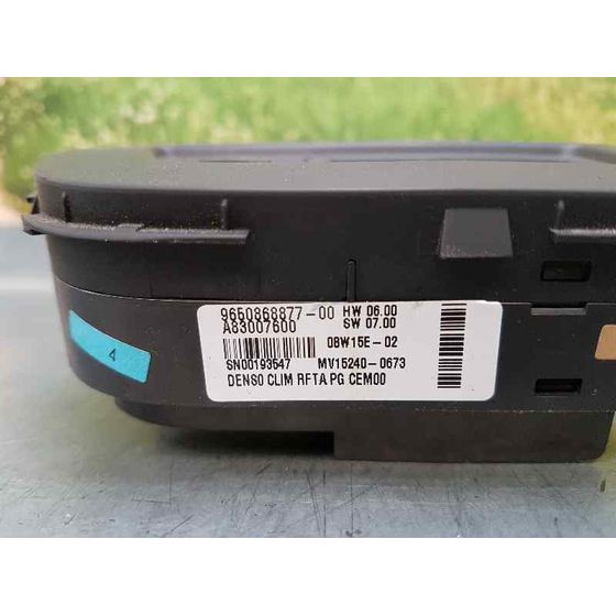 Mando Climatizador Para Citroen C4 Grand Picasso