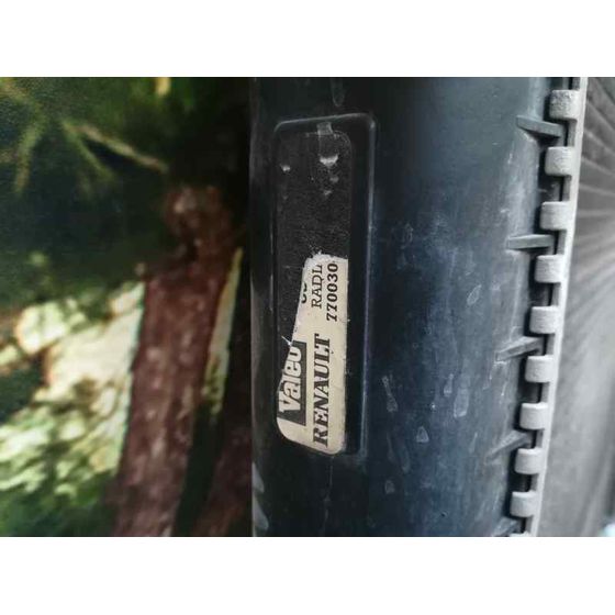 Radiador Agua Para Renault Kangoo