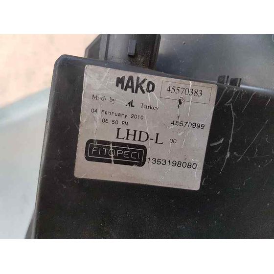 Faro Izquierdo Para Peugeot Bipper