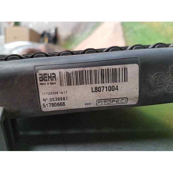 Radiador Agua Para Peugeot Bipper